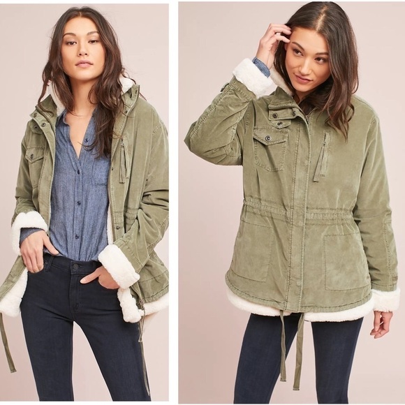 Marrakech Hamilton Faux Fur Lined Anorak XS - Picture 1 of 11